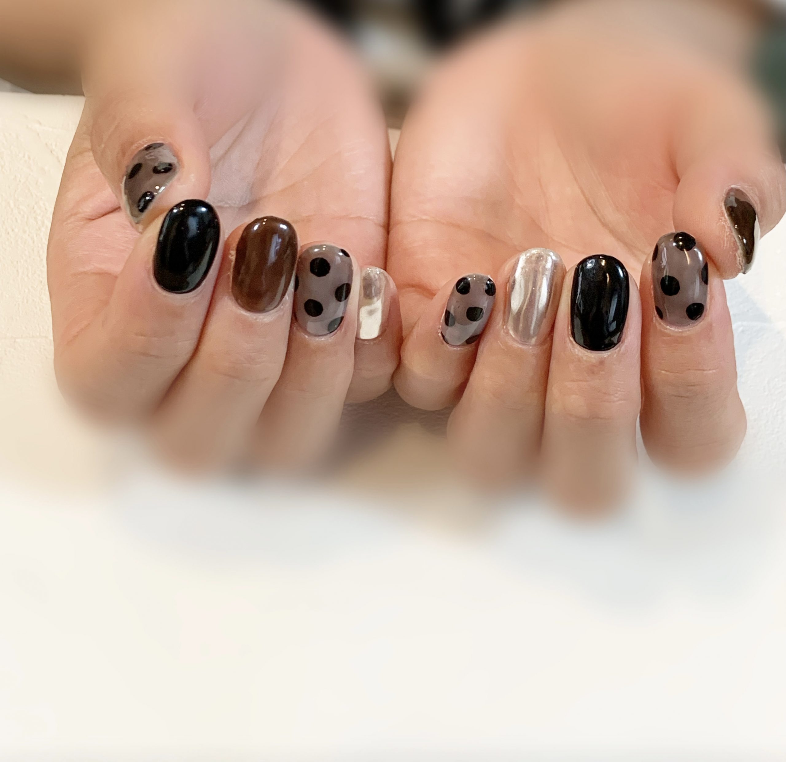 Black 2-in-1 LED Nail Lamp By Apres Gel-X