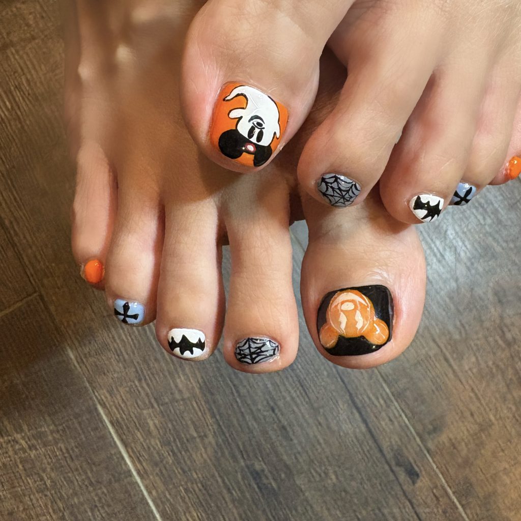 フットジェル　ディズニーハロウィン🎃🐈‍⬛👻　