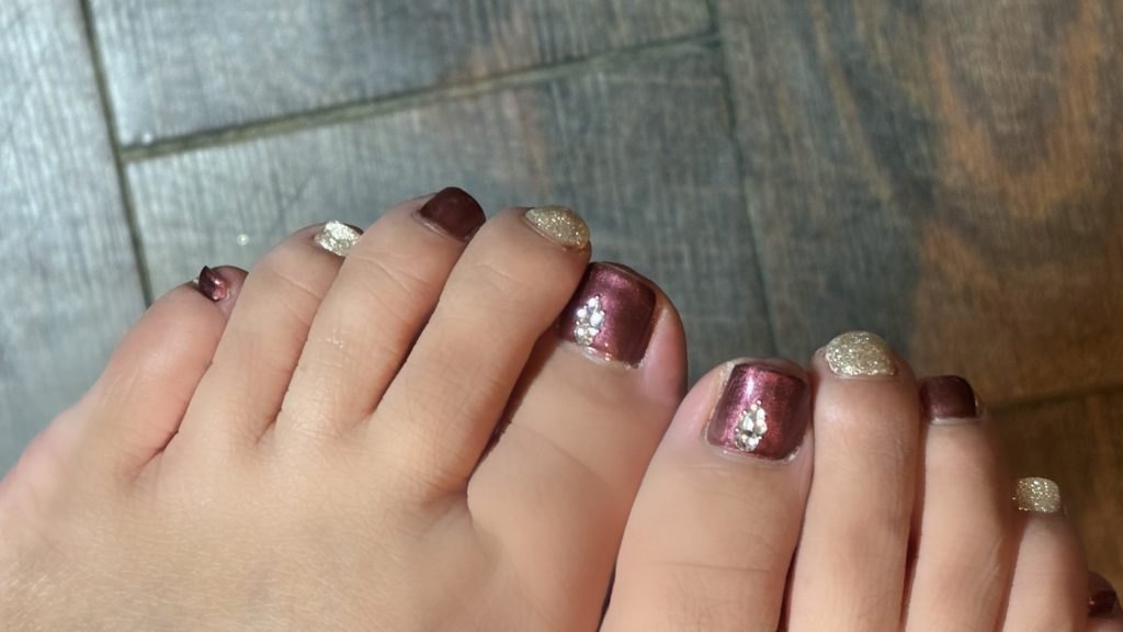 フットジェル　ボルドー