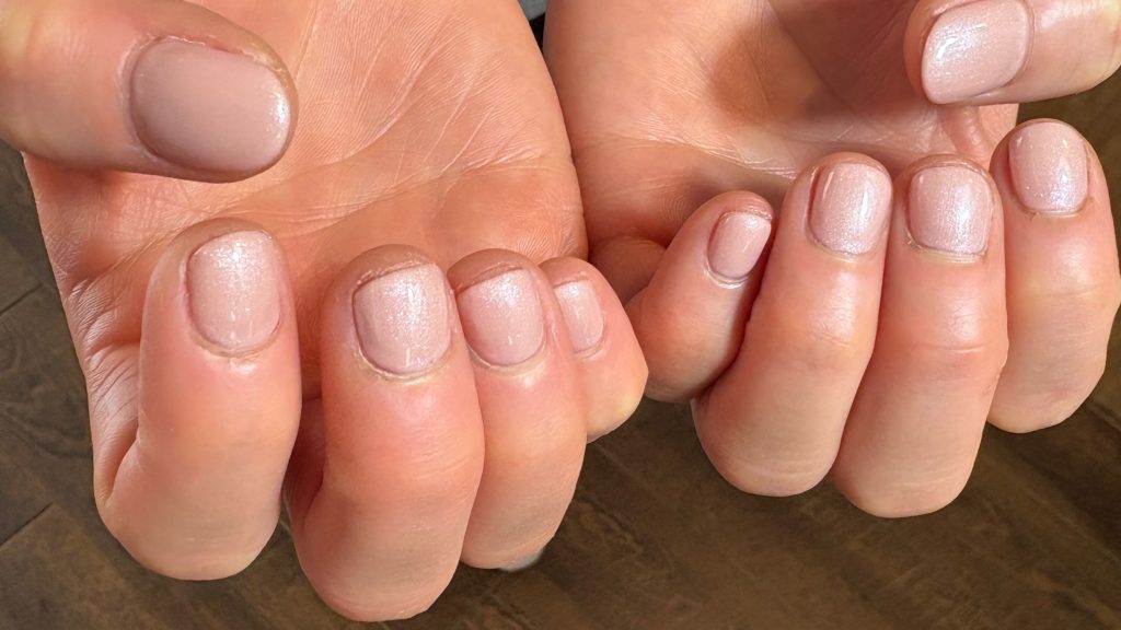 ヌーディーショートネイル