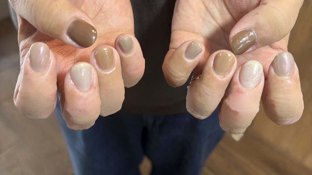 ブラウン　ワンカラー