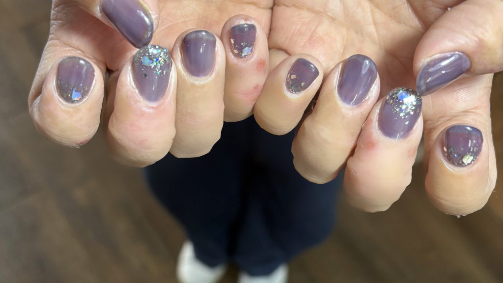 ワンカラー×グリッターホロ