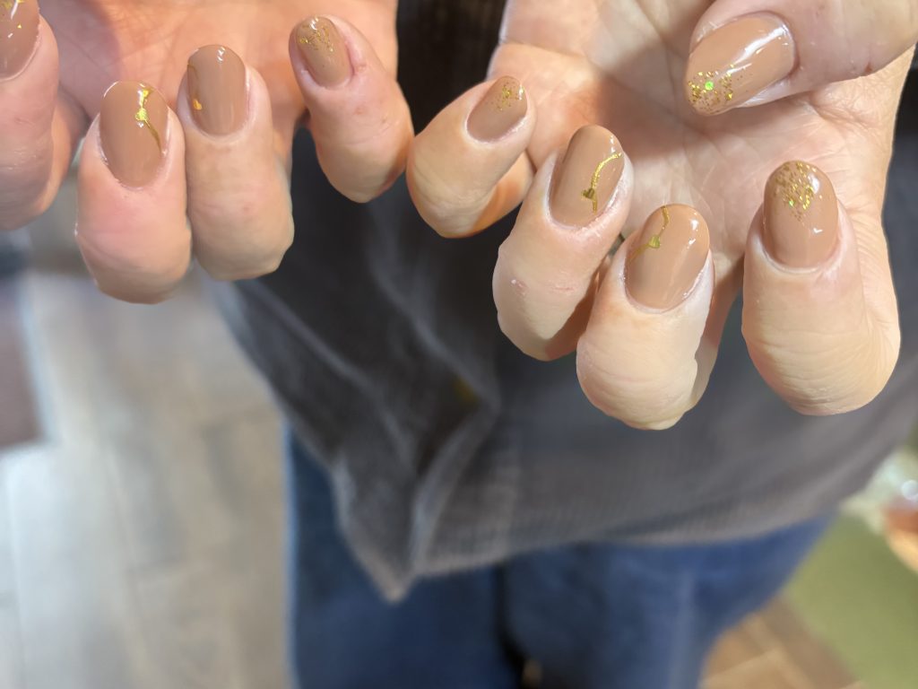 シンプル ハートネイル♡