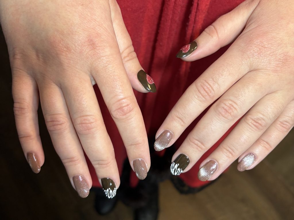 チョコレートネイル