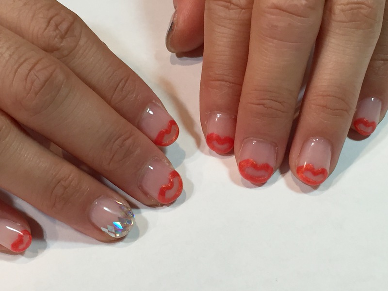 リップフレンチ　NAIL。