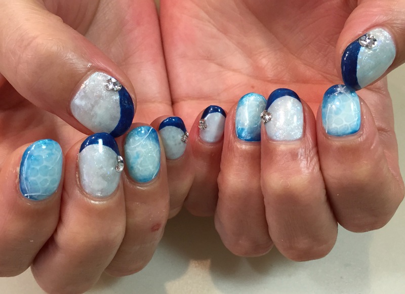 Blue Nailをいろいろ集めてみました★