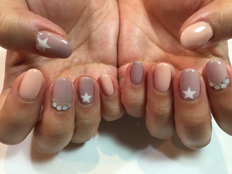 カジュアル・ヌードNAIL。